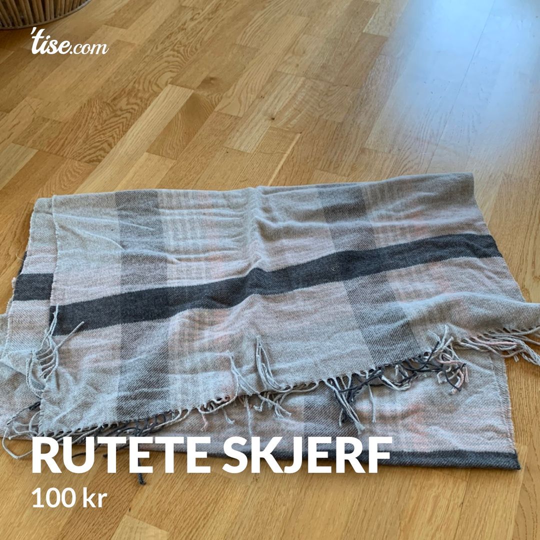 Rutete skjerf