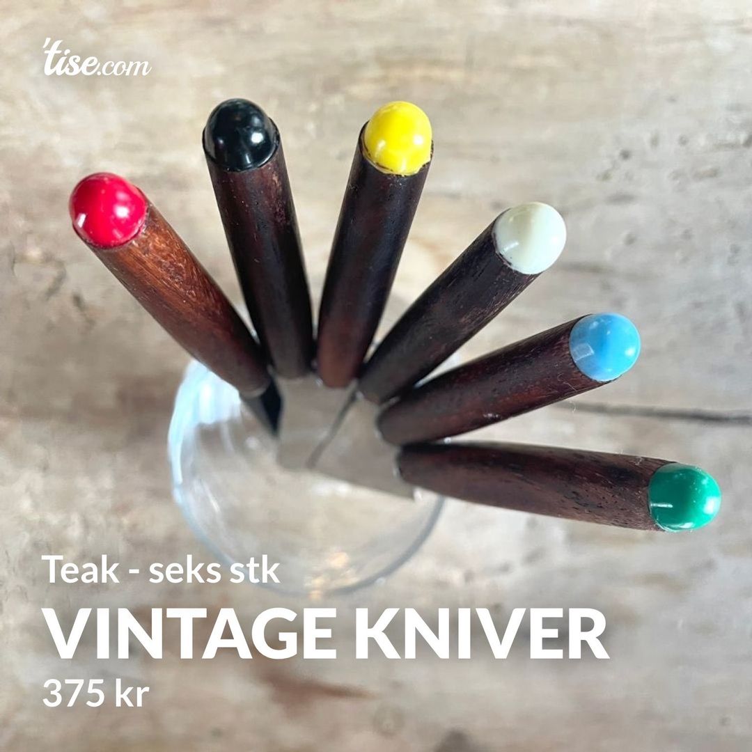 Vintage kniver