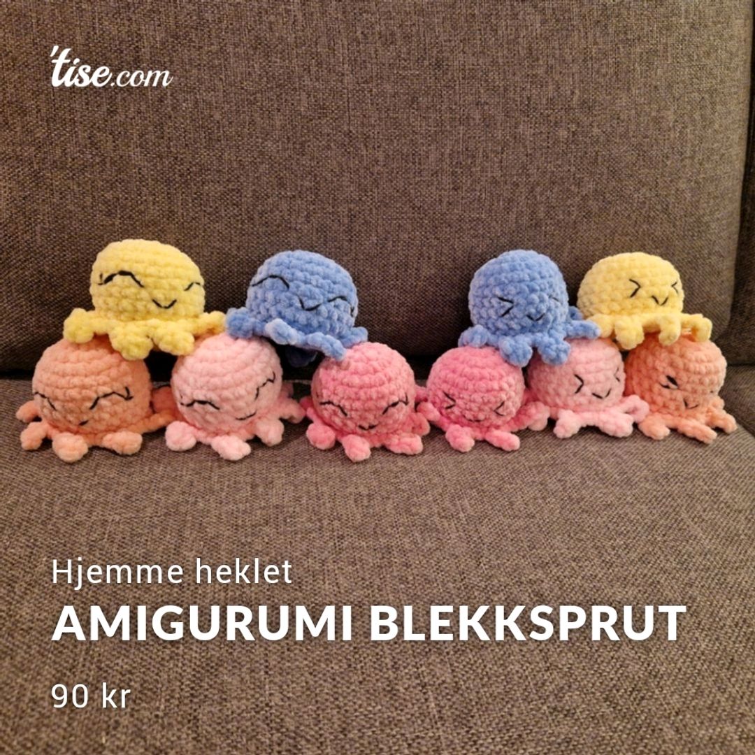 Amigurumi Blekksprut