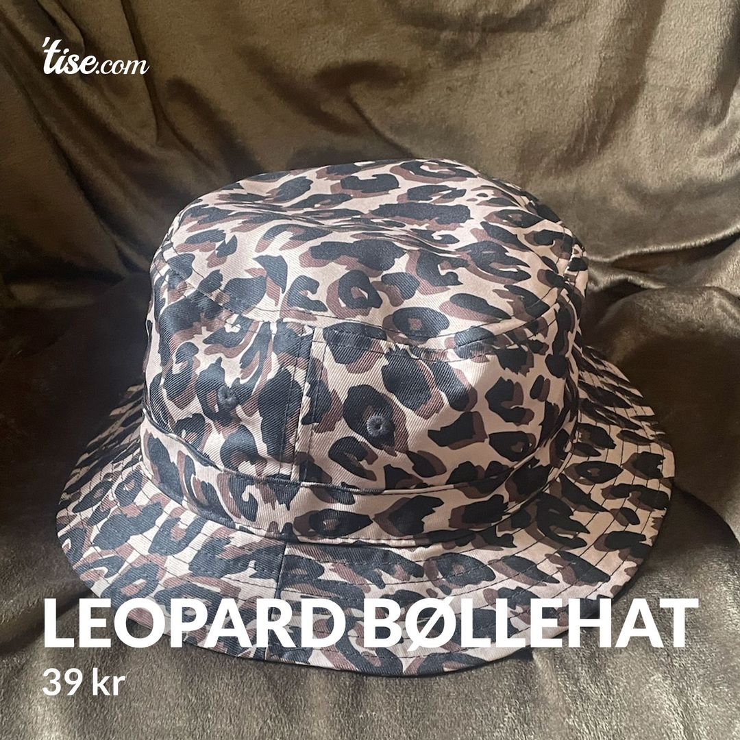 Leopard bøllehat