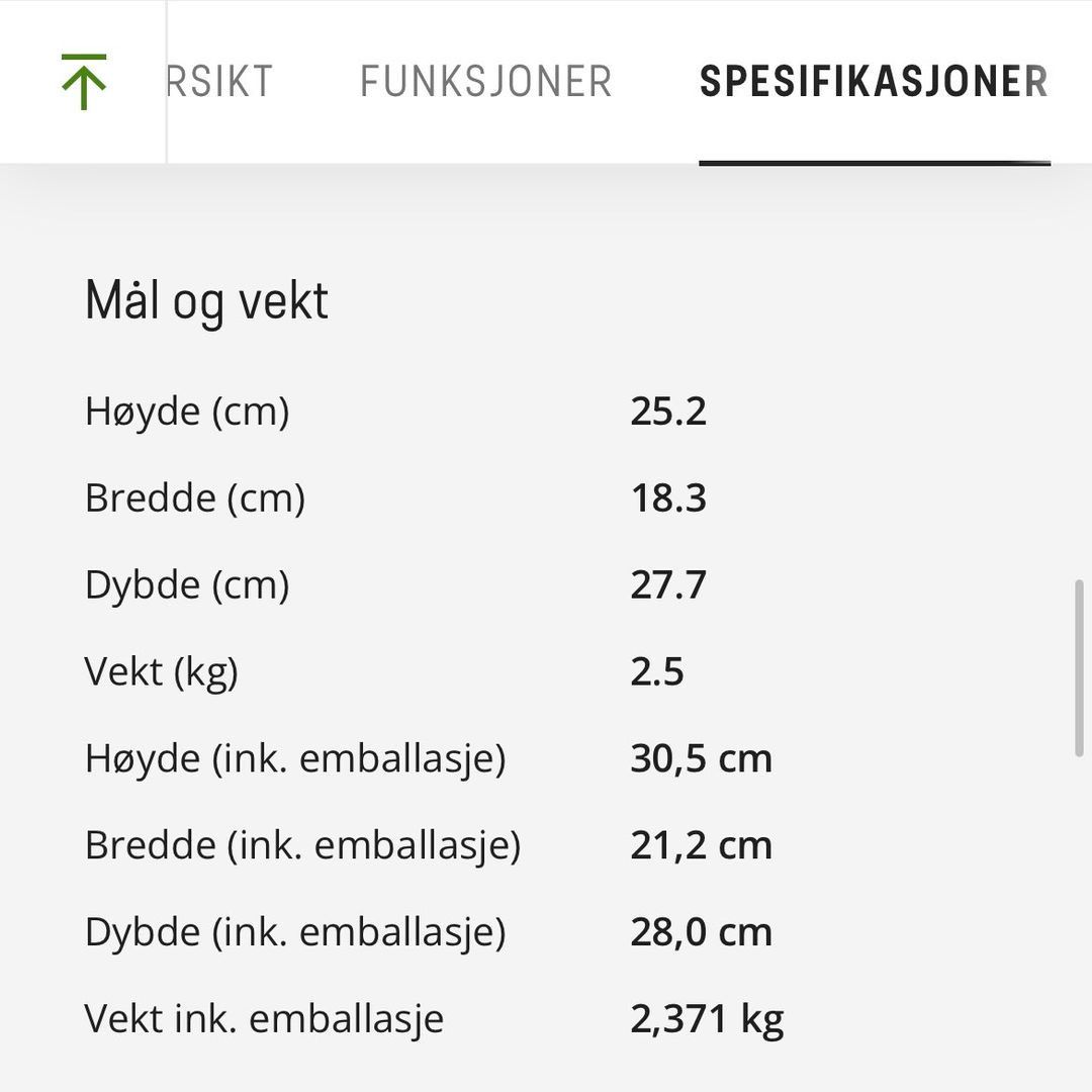 Minikjøleskap