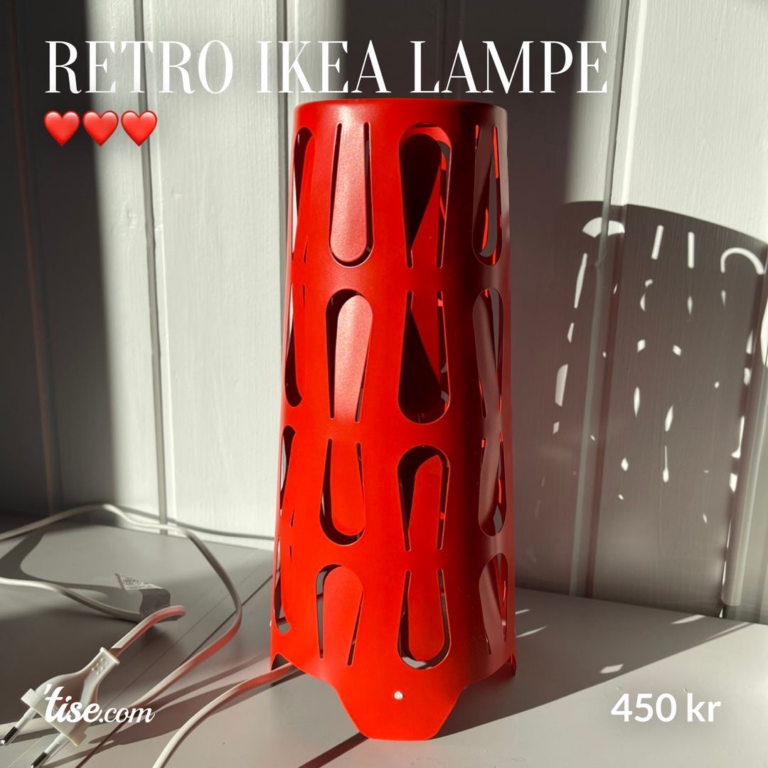 Retro ikea lampe