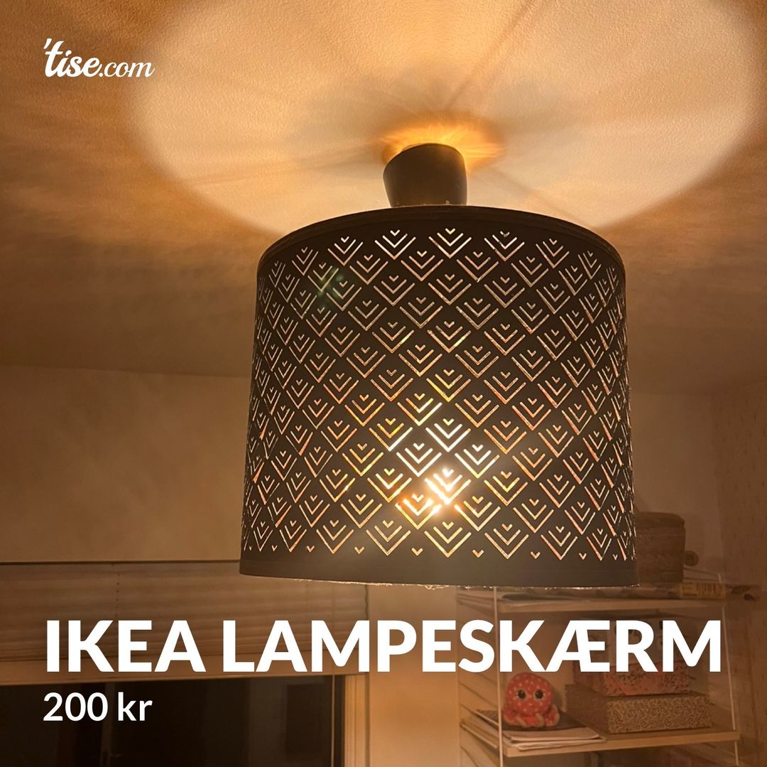 Ikea lampeskærm