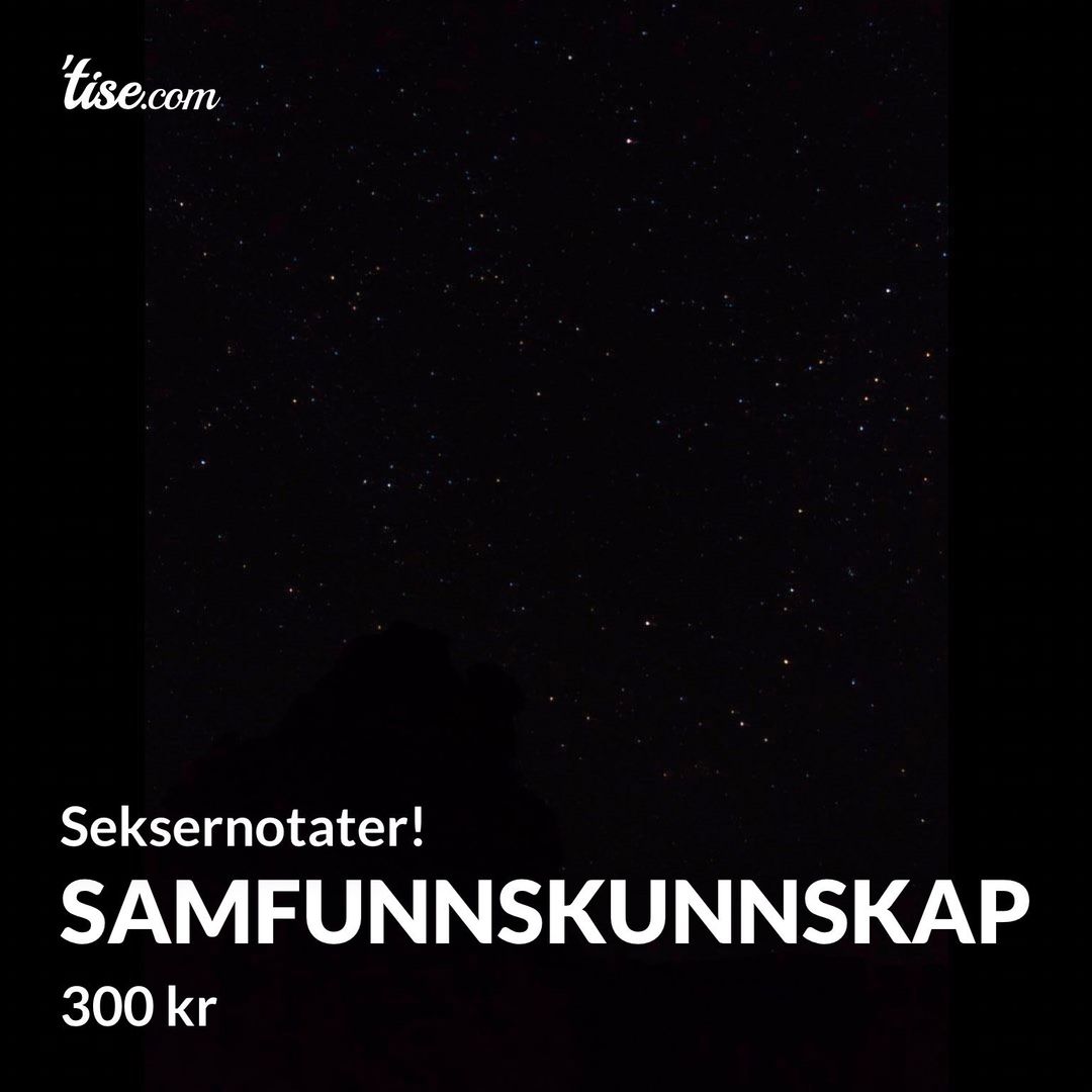 Samfunnskunnskap