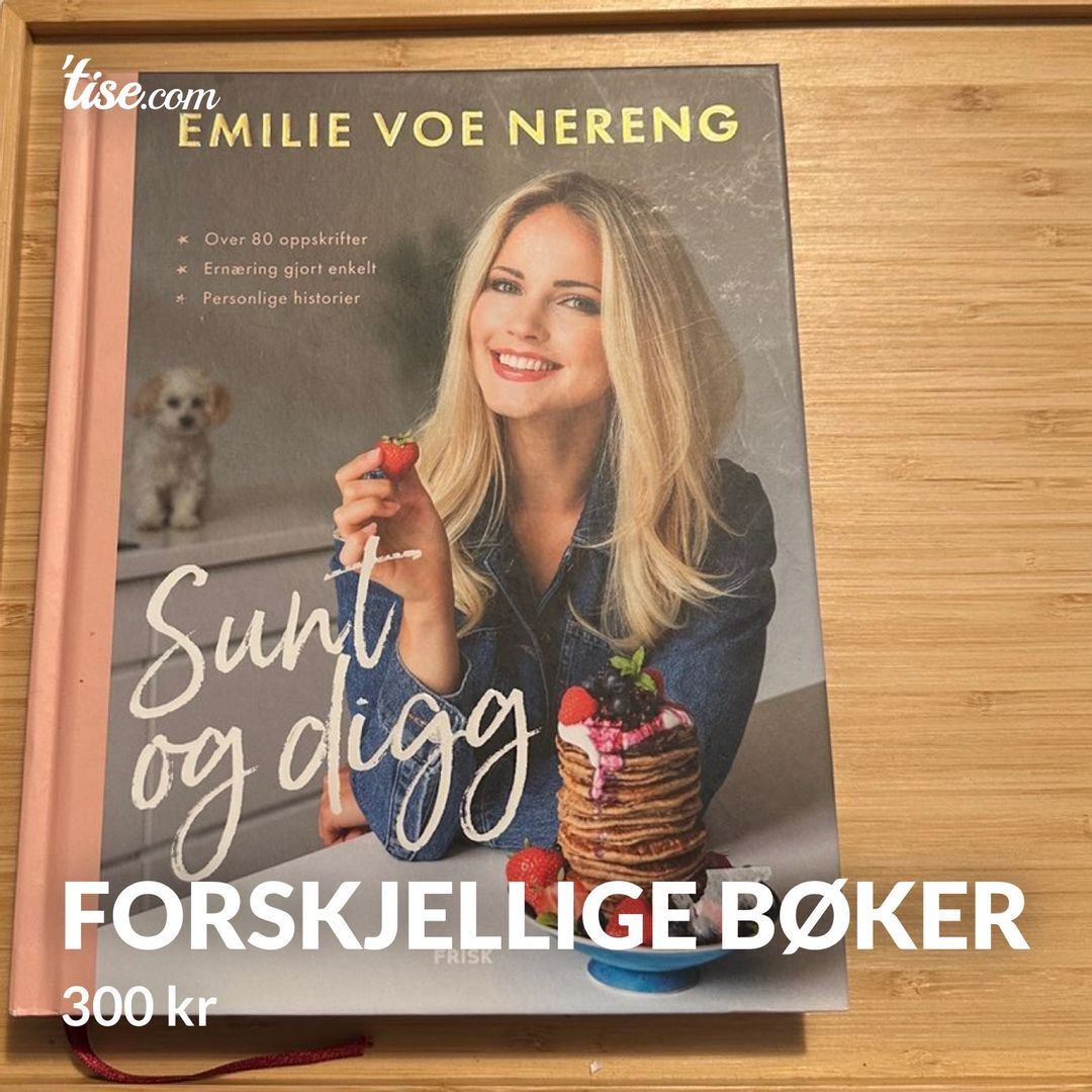 Forskjellige bøker