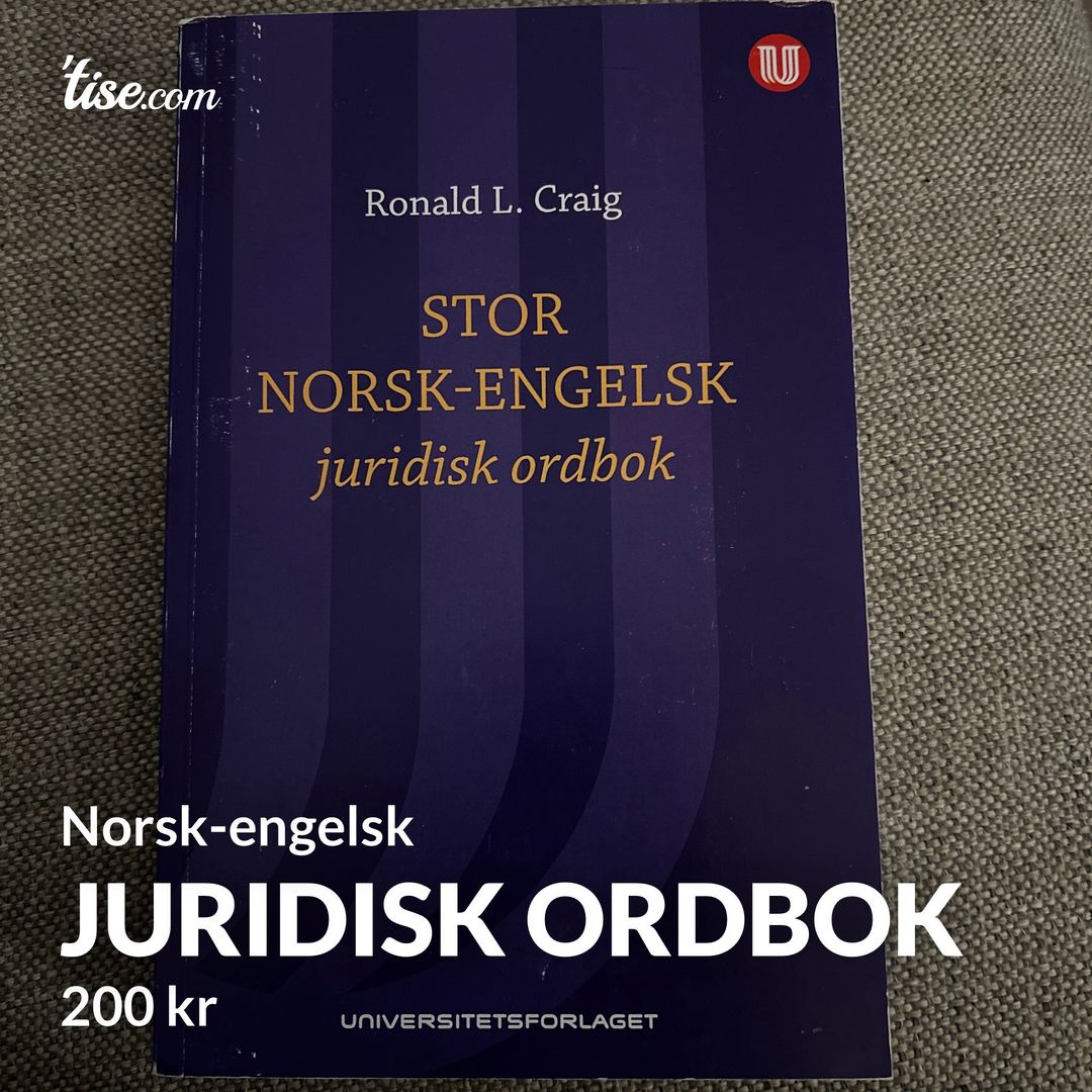 Juridisk ordbok