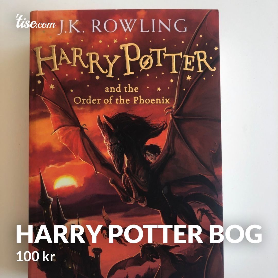 Harry Potter bog