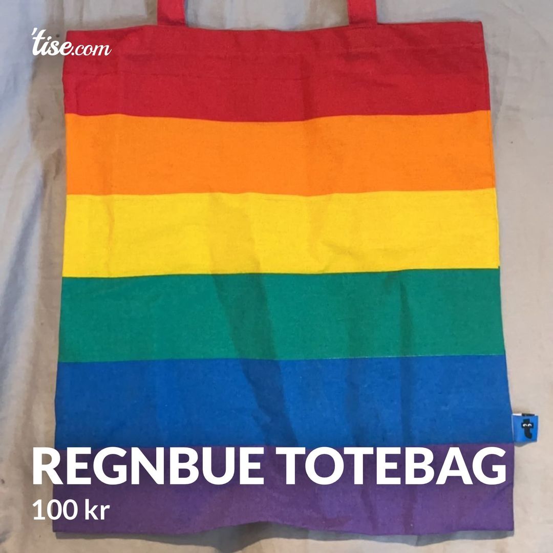 Regnbue totebag