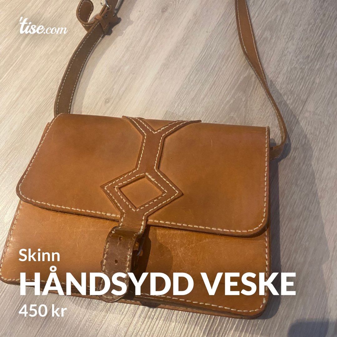 Håndsydd veske