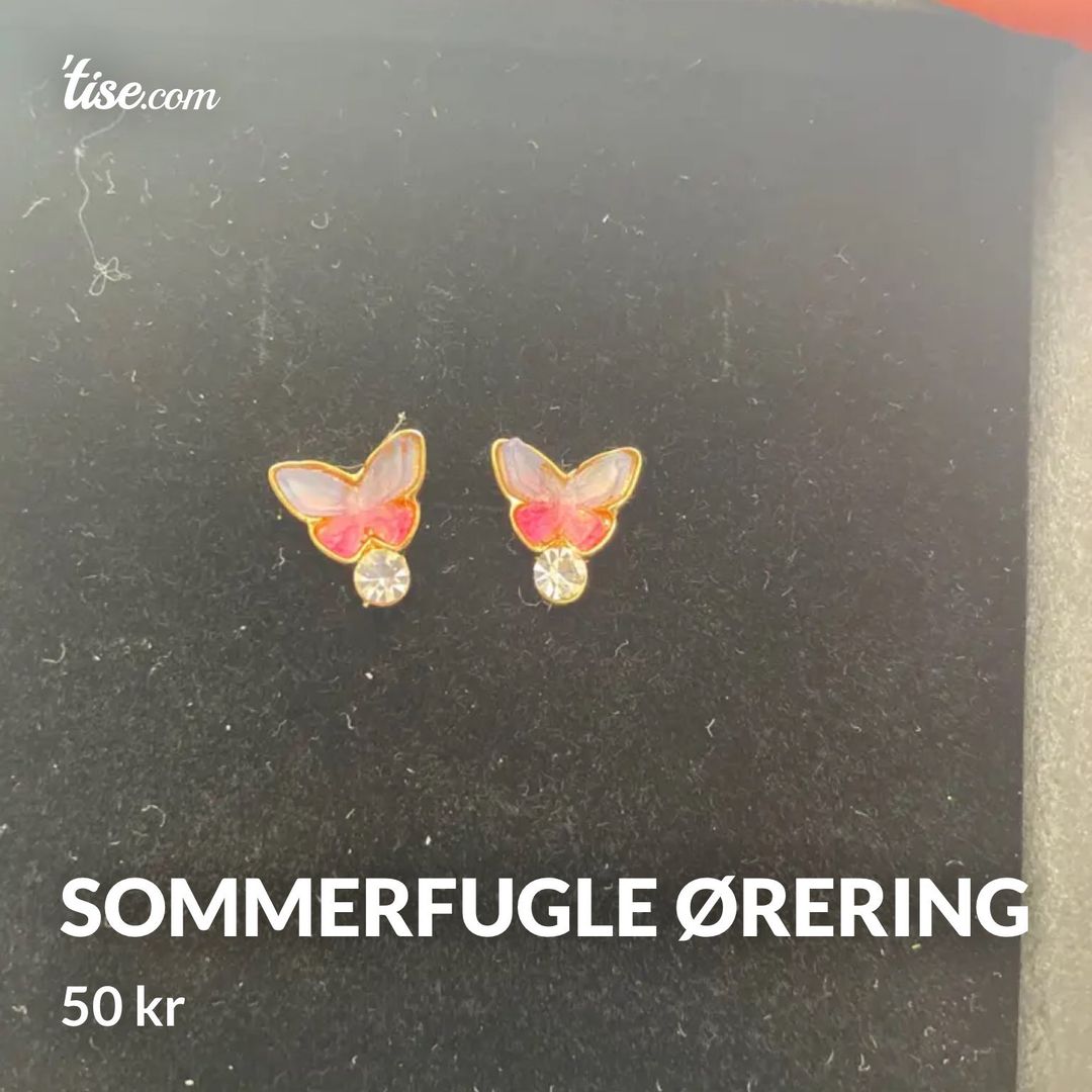 Sommerfugle ørering