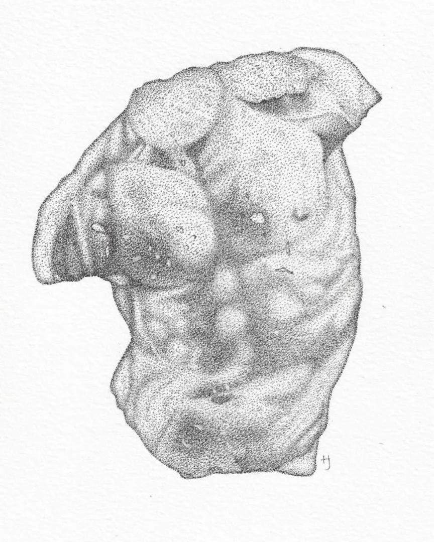 Tegning torso