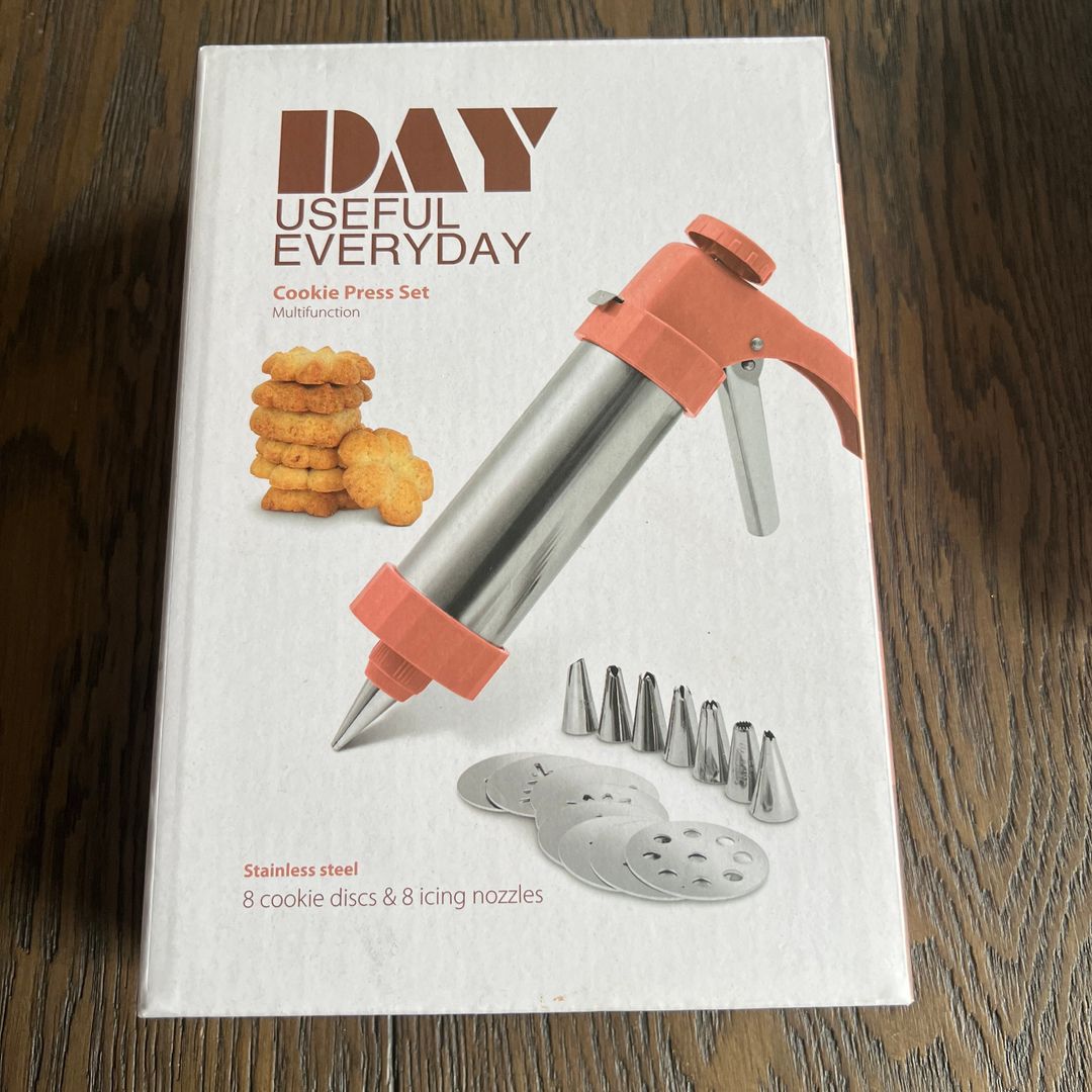 Cookie press set