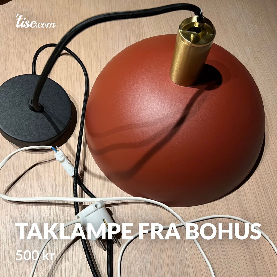 Taklampe fra Bohus