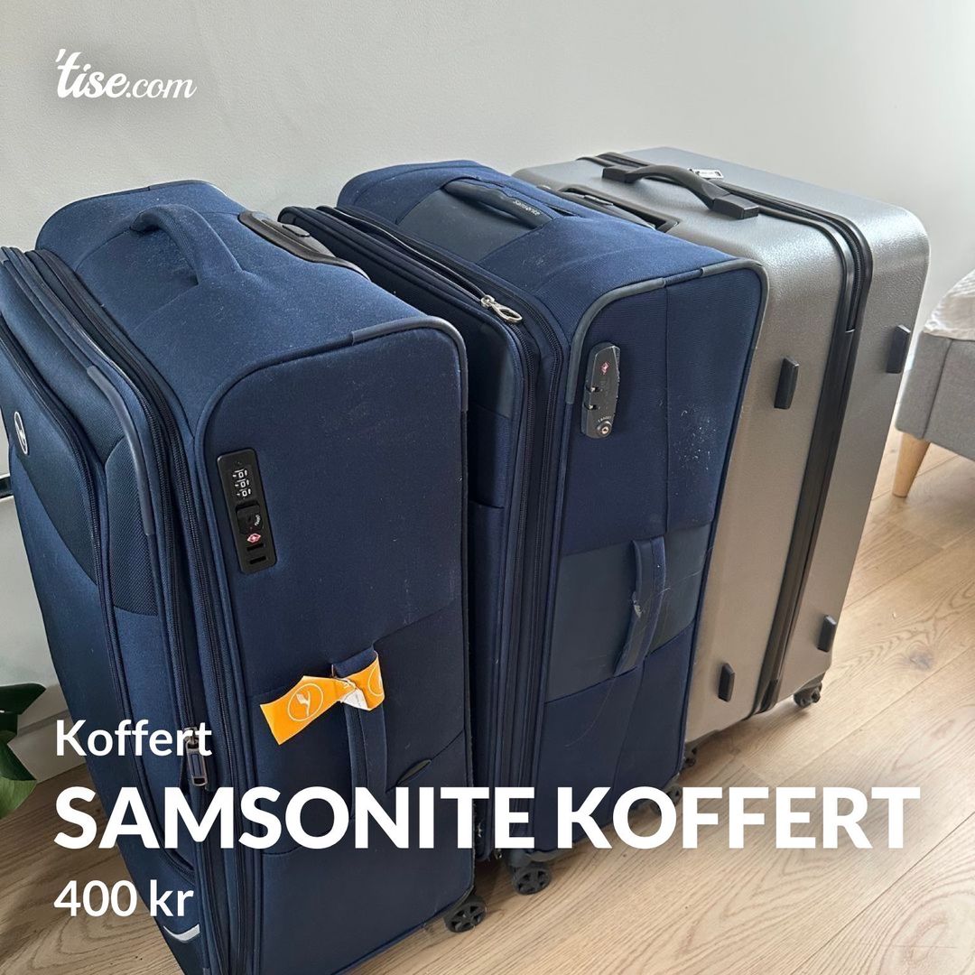 Samsonite koffert