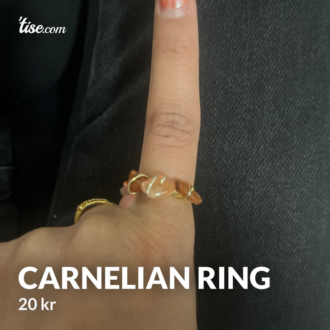 carnelian ring