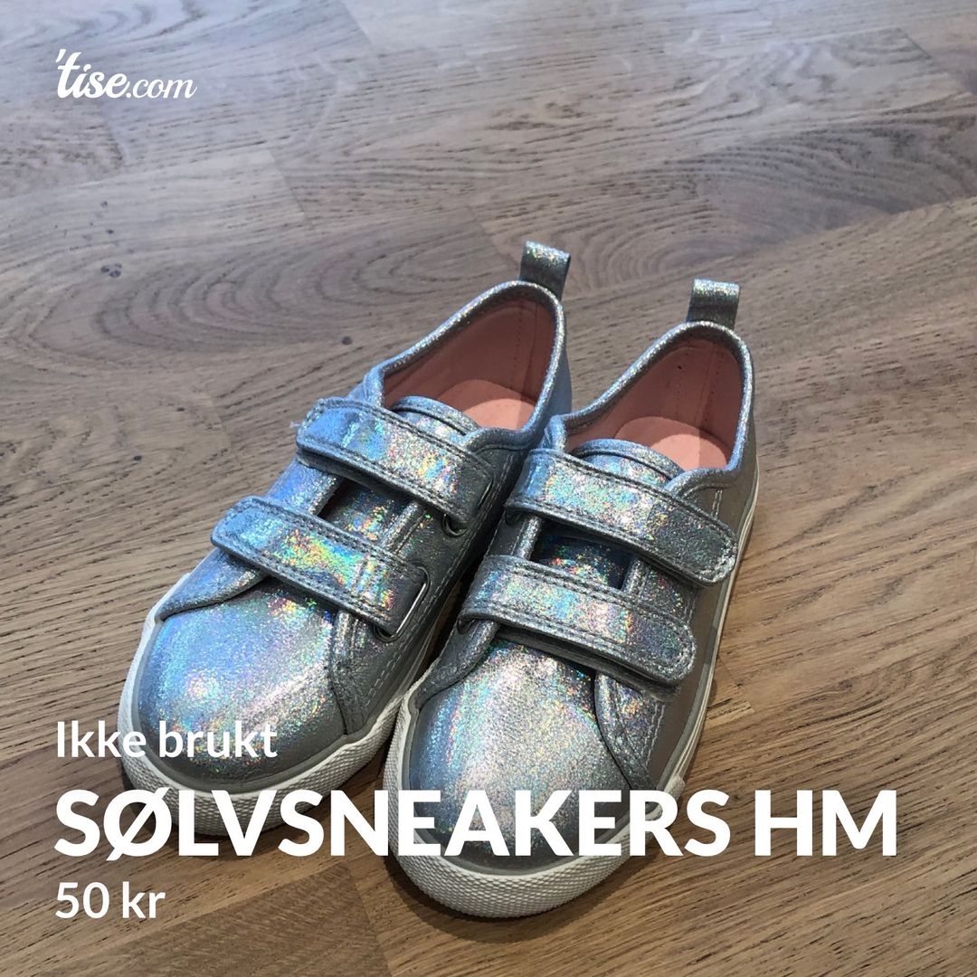 Sølvsneakers HM