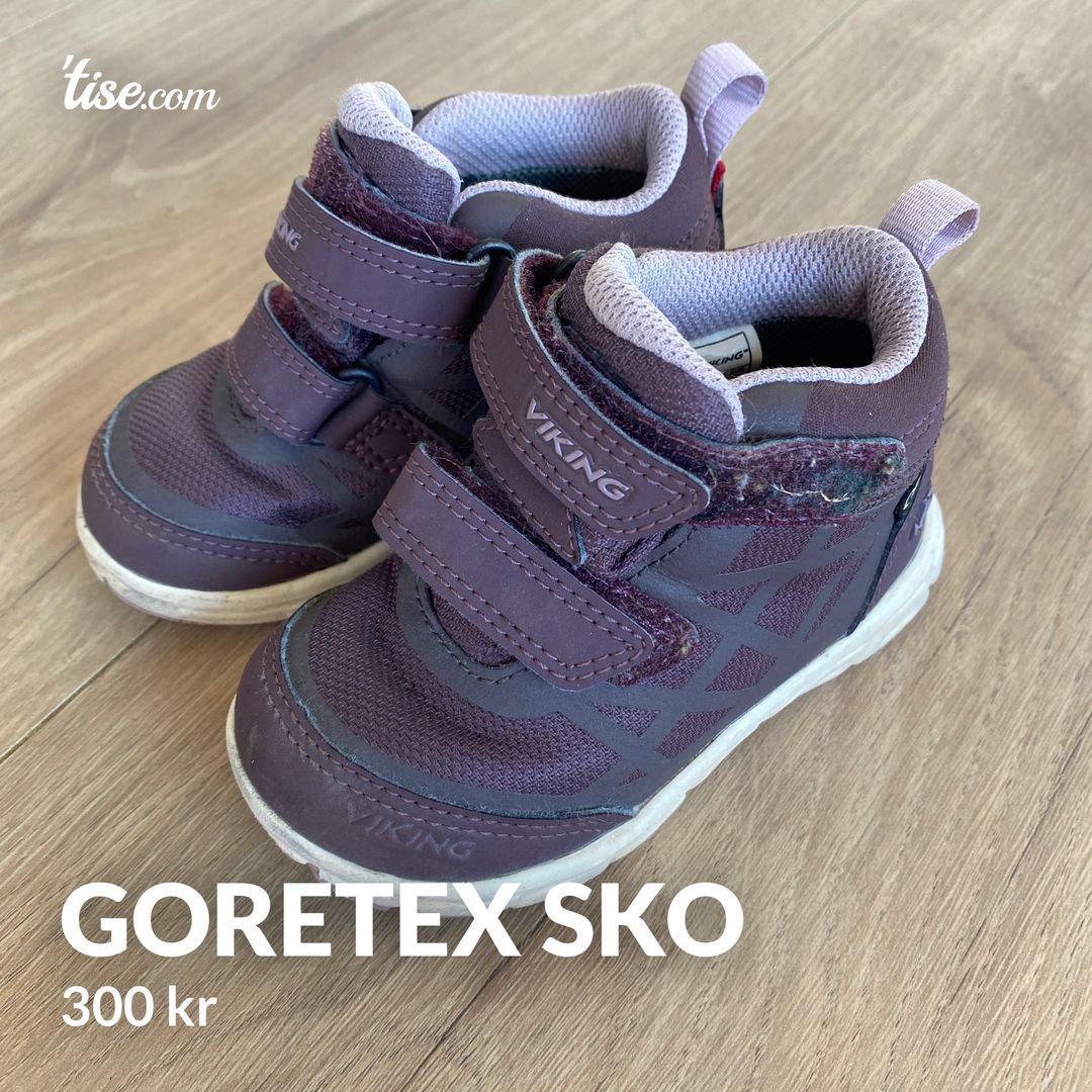 Goretex sko