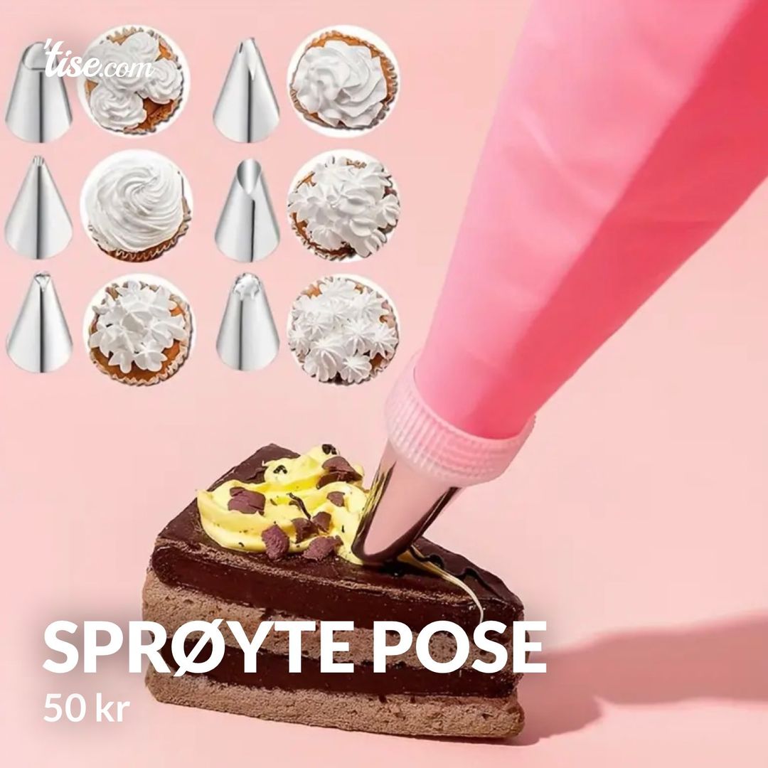 Sprøyte pose