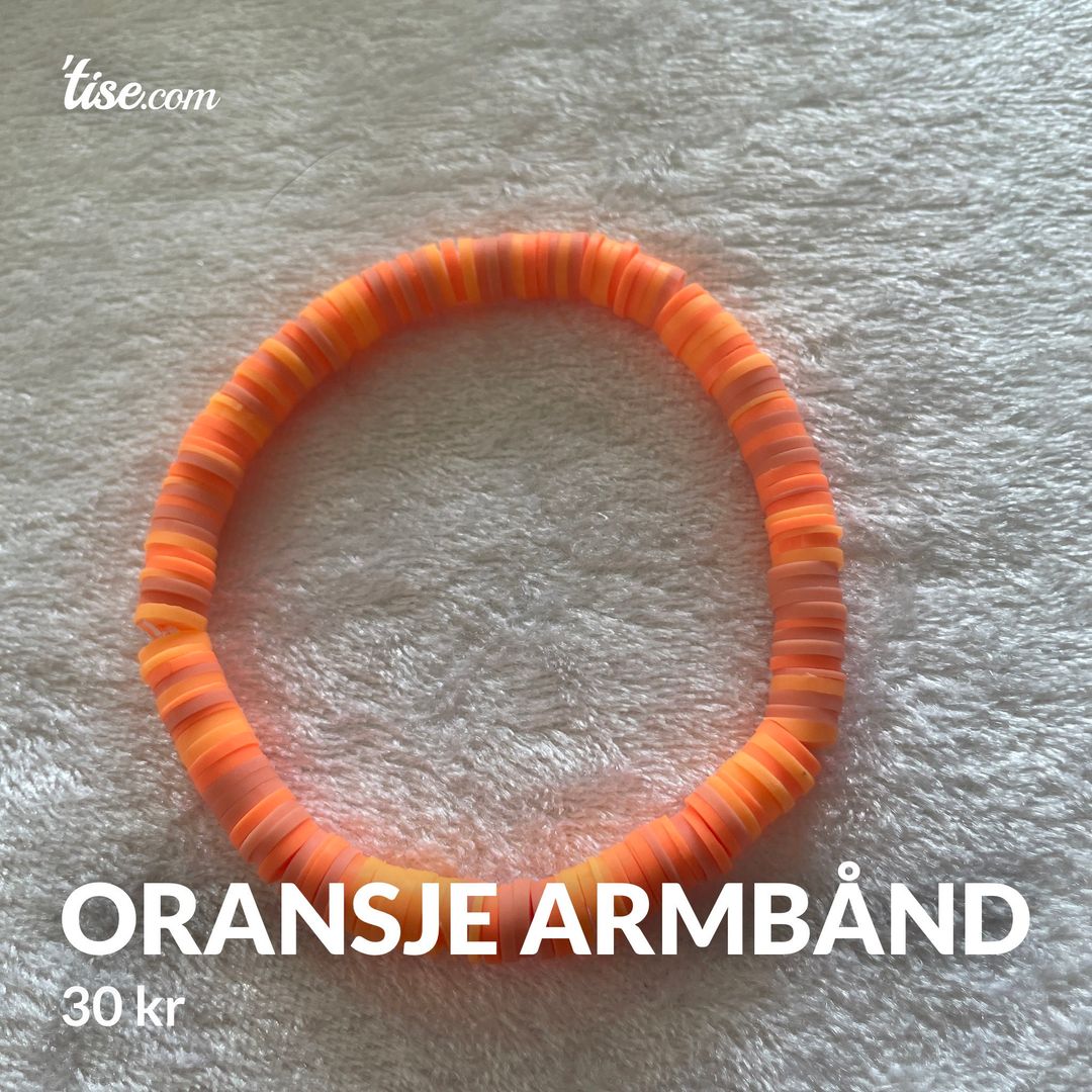 Oransje armbånd