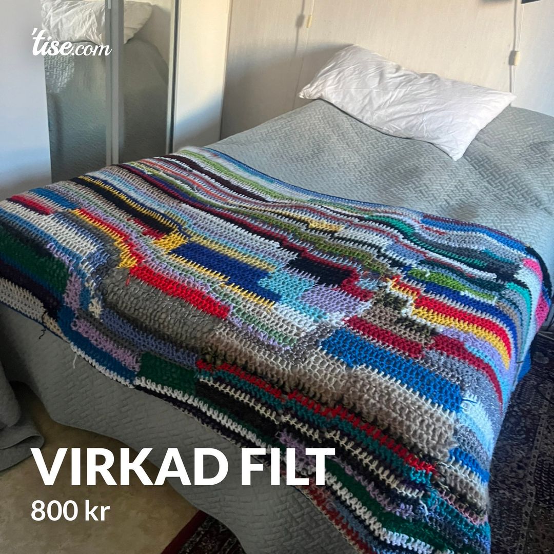 Virkad filt