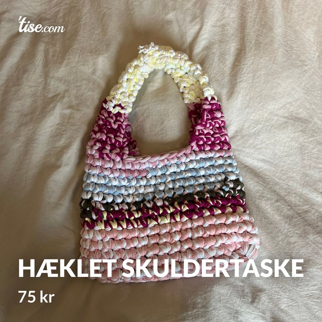 Hæklet skuldertaske