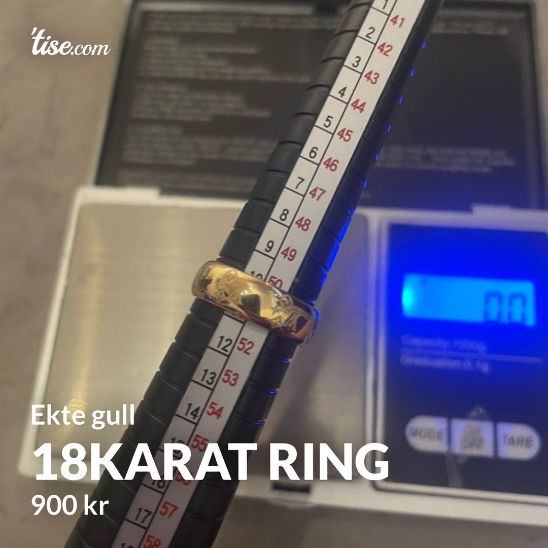 18karat ring