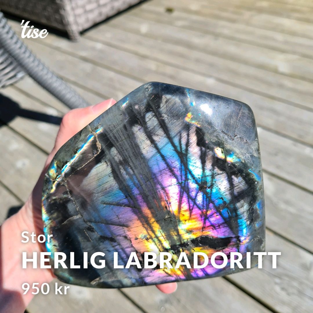 Herlig Labradoritt