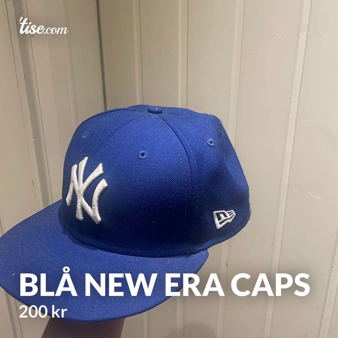 Blå new era caps