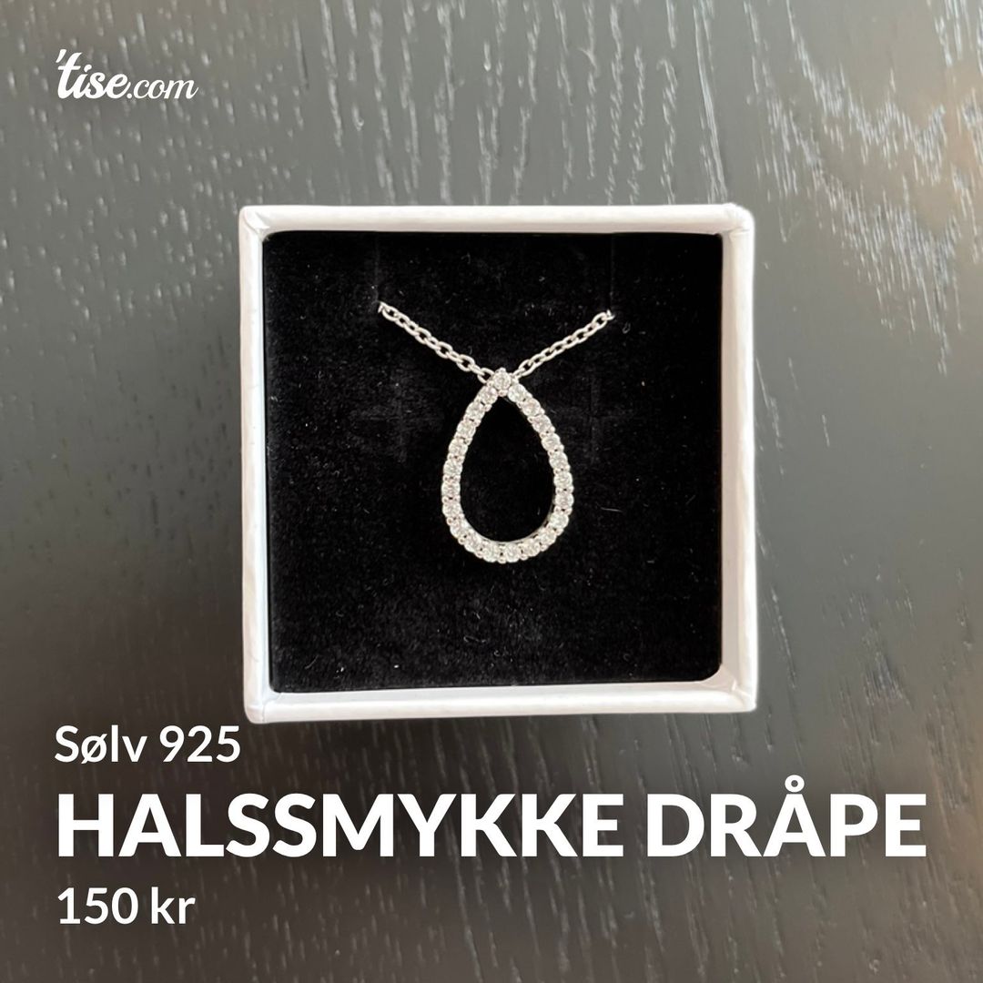 Halssmykke dråpe