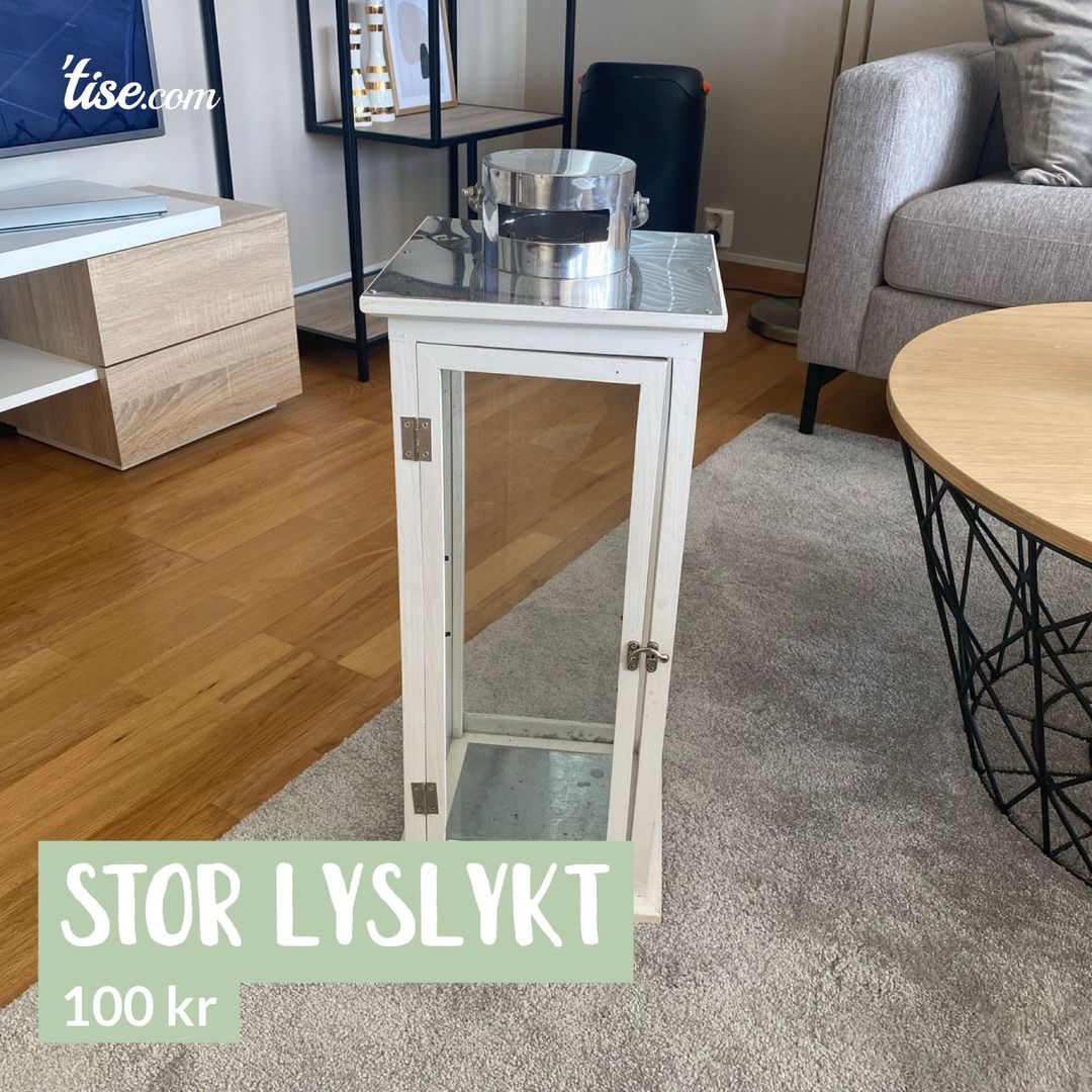 Stor lyslykt