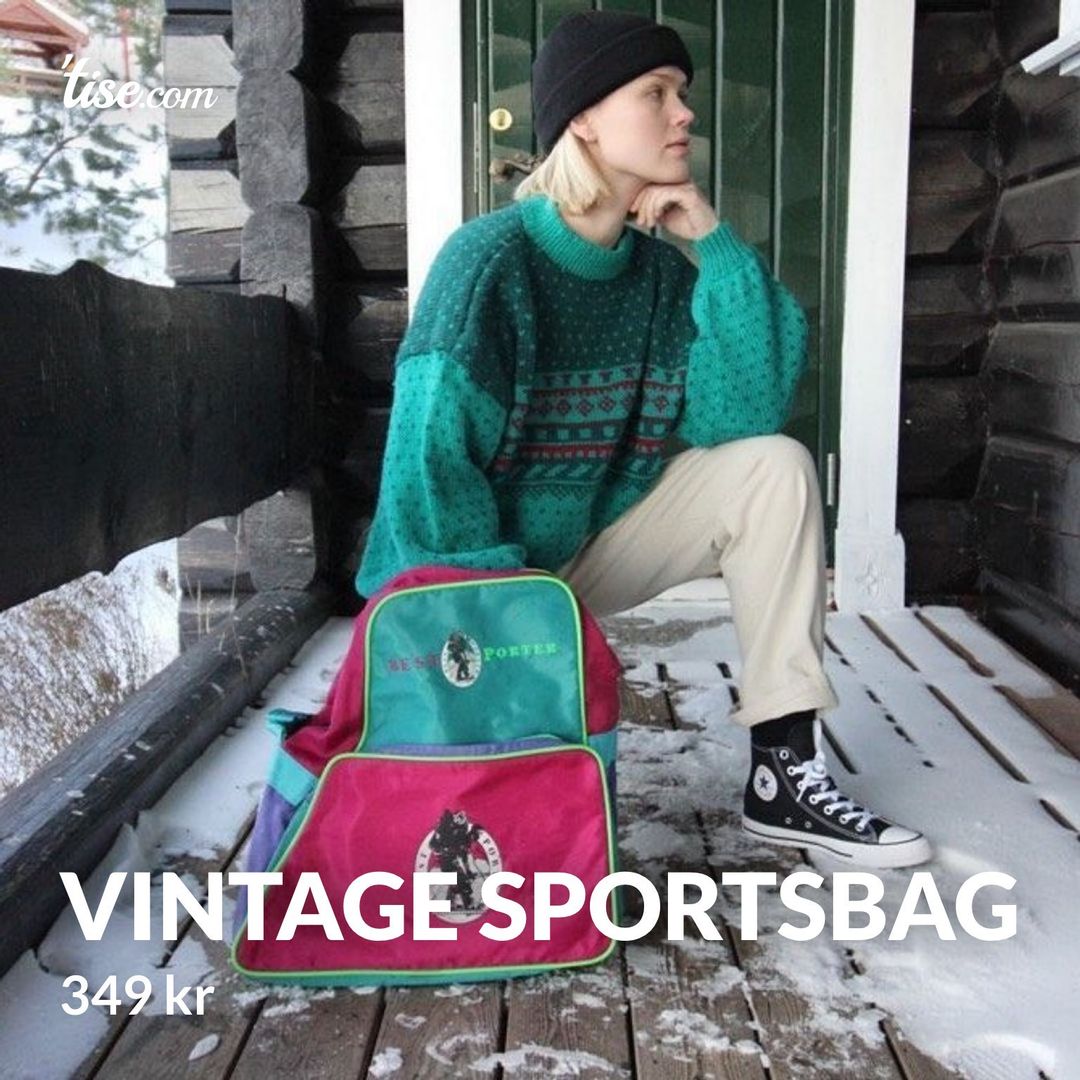 Vintage sportsbag