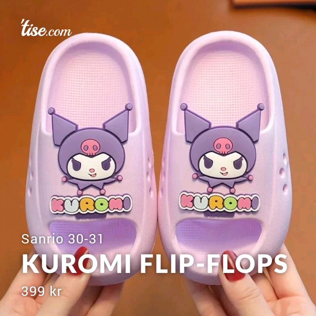 Kuromi Flip-flops