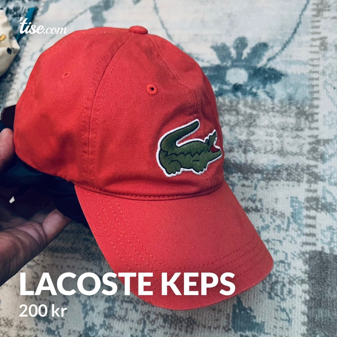 Lacoste keps