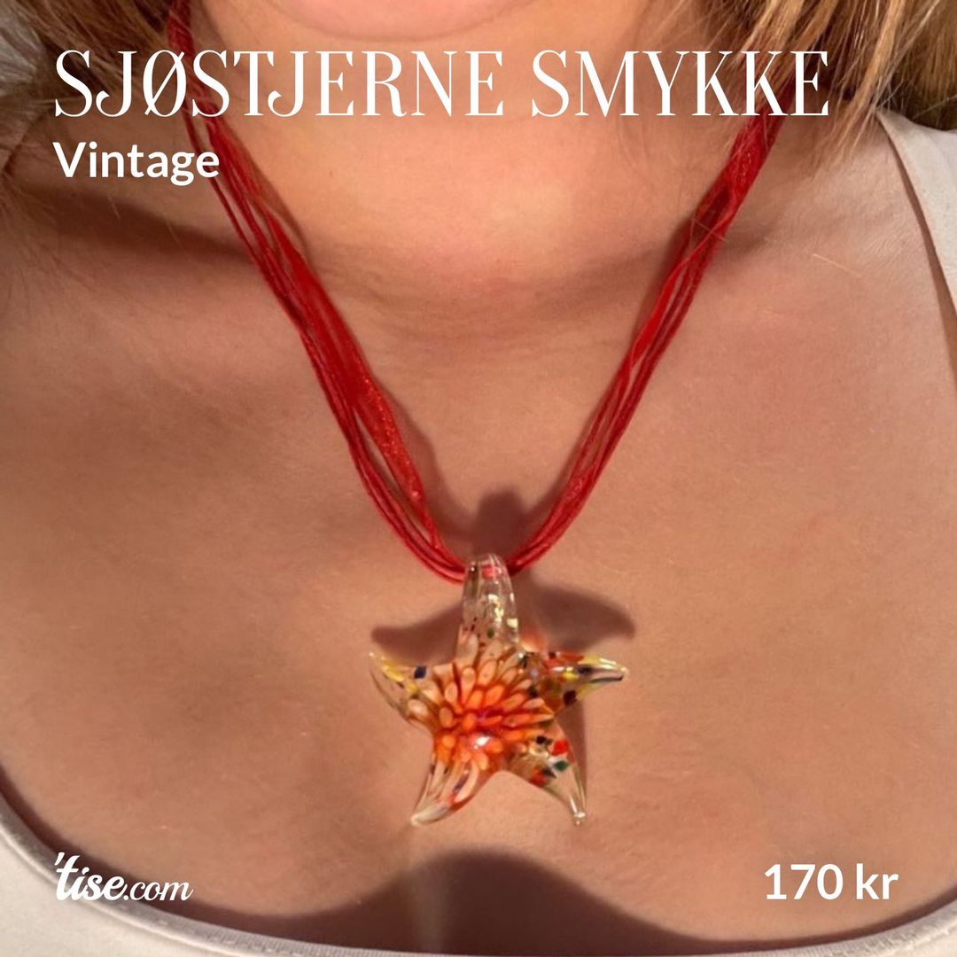 Sjøstjerne smykke