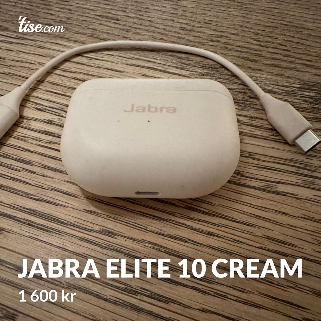 Jabra Elite 10 cream