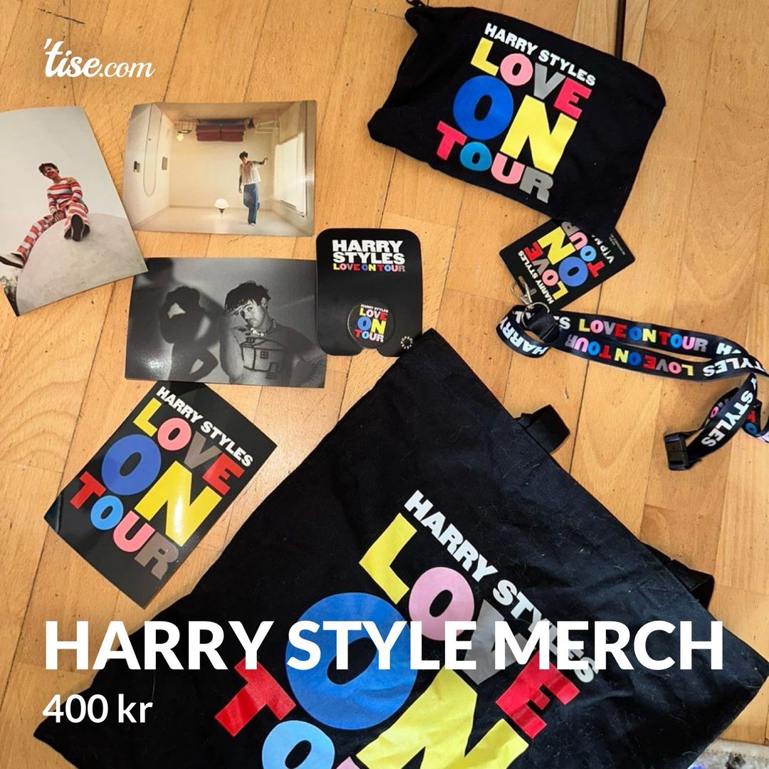 Harry style merch