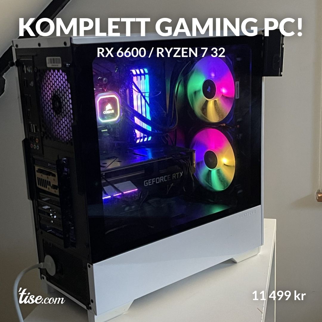 KOMPLETT GAMING PC!