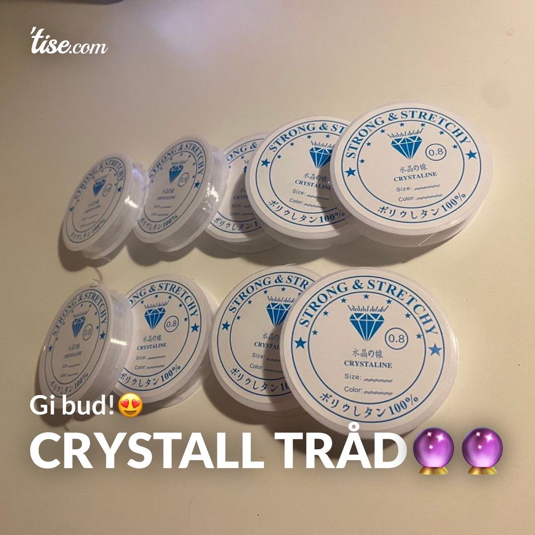 Crystall tråd🔮🔮