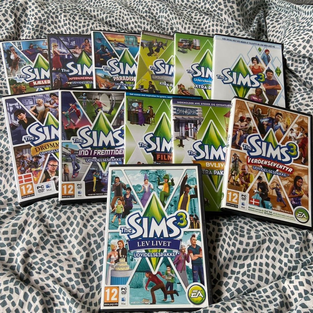 The sims 3 + pakker