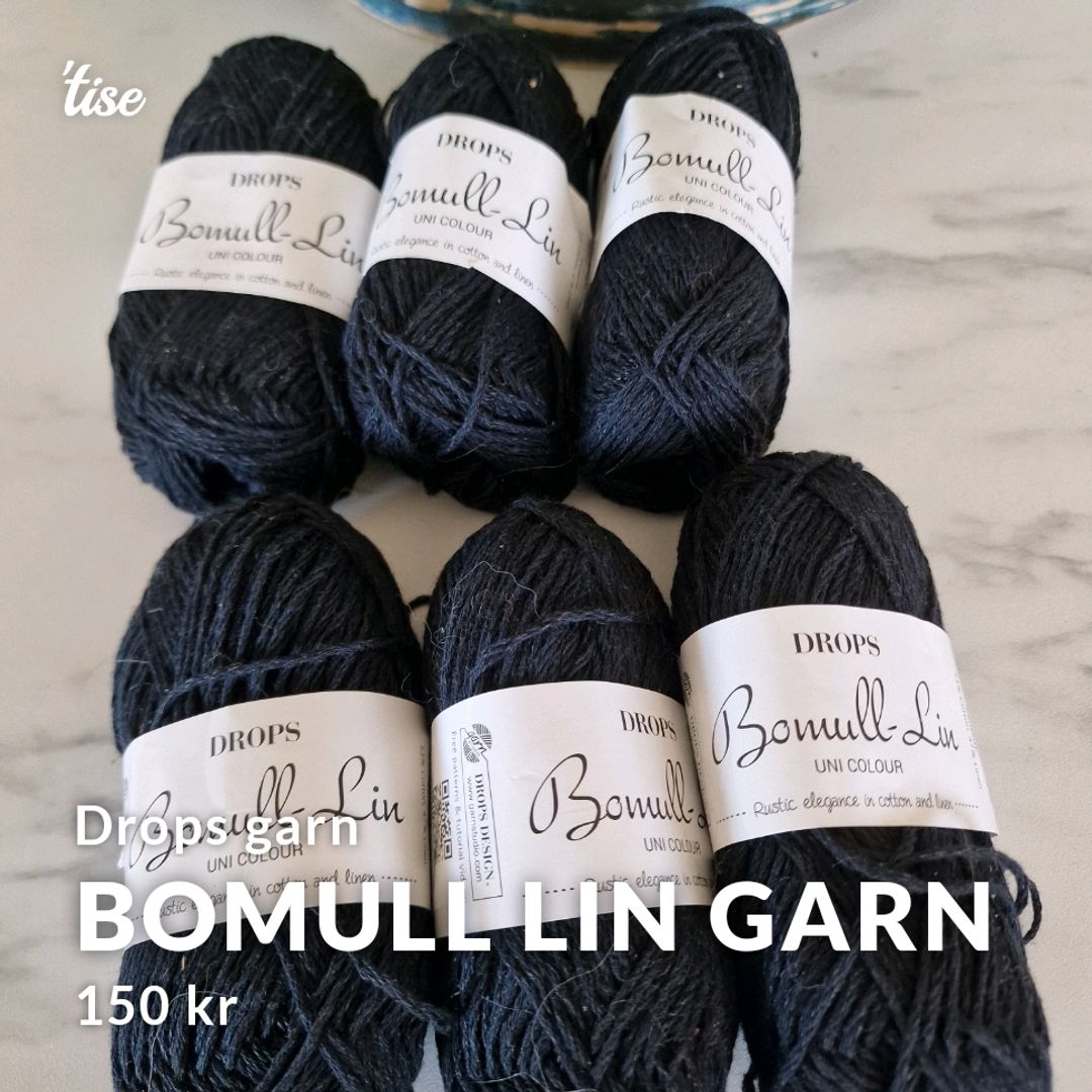 Bomull Lin Garn