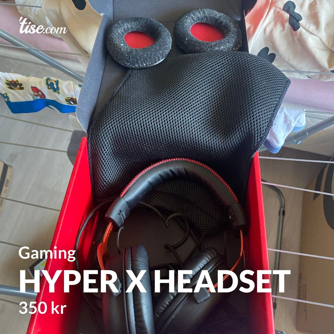 Hyper X headset