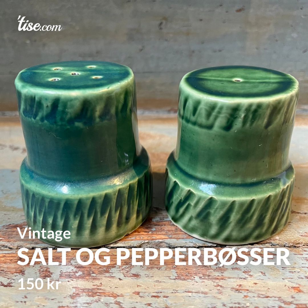 Salt og pepperbøsser