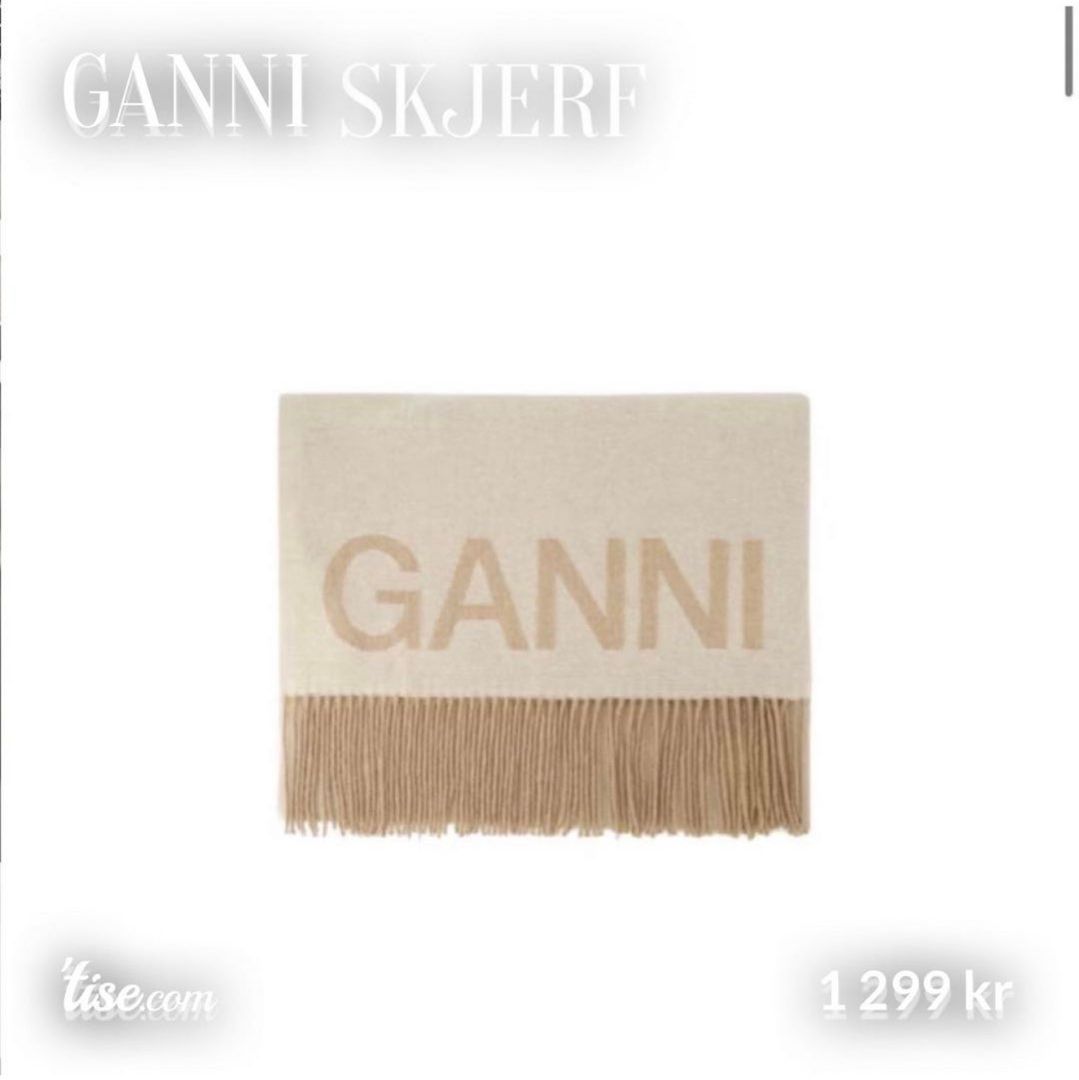 Ganni skjerf