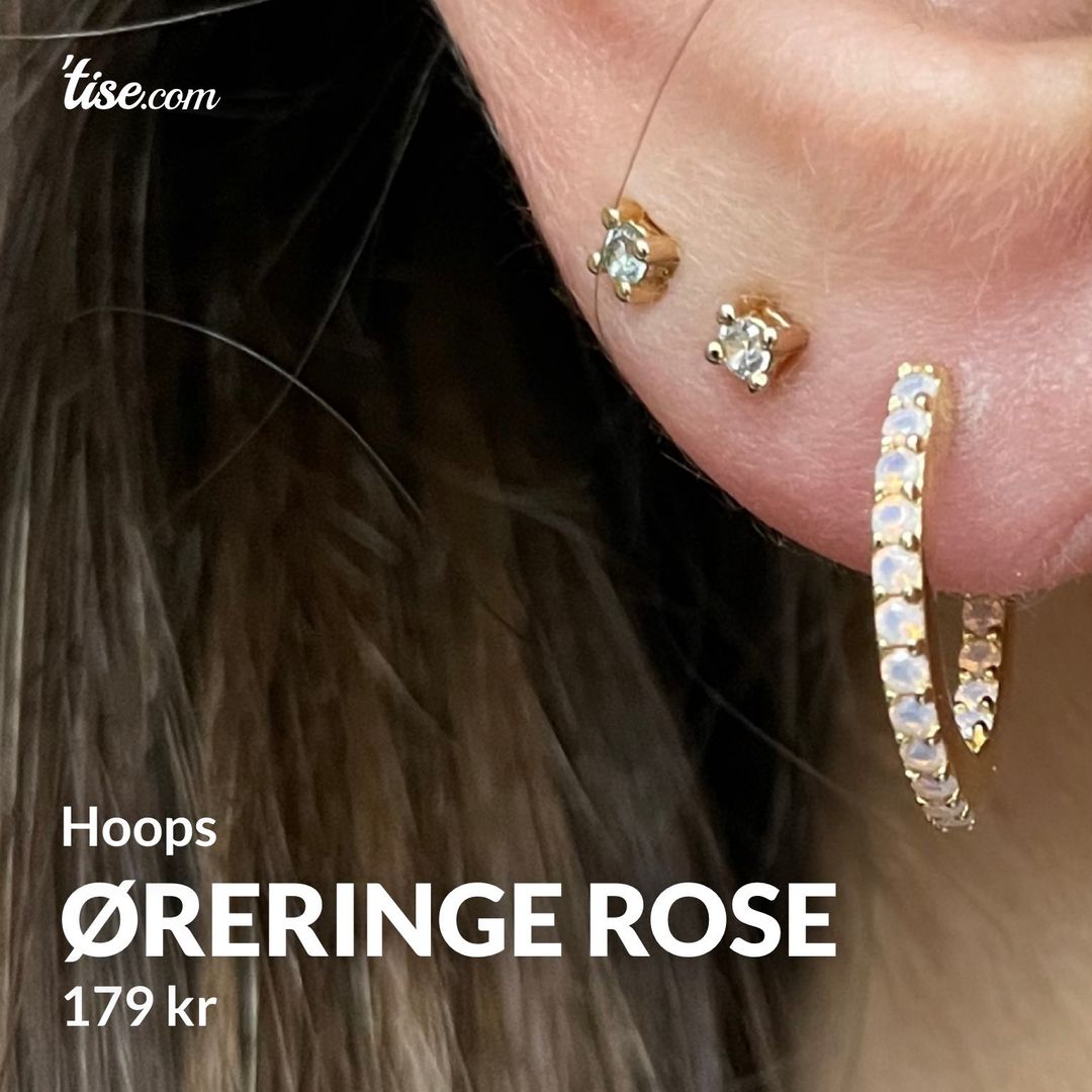 Øreringe rose