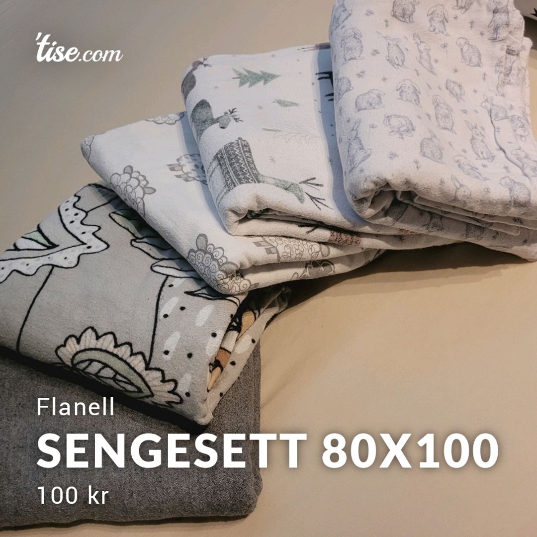 Sengesett 80x100