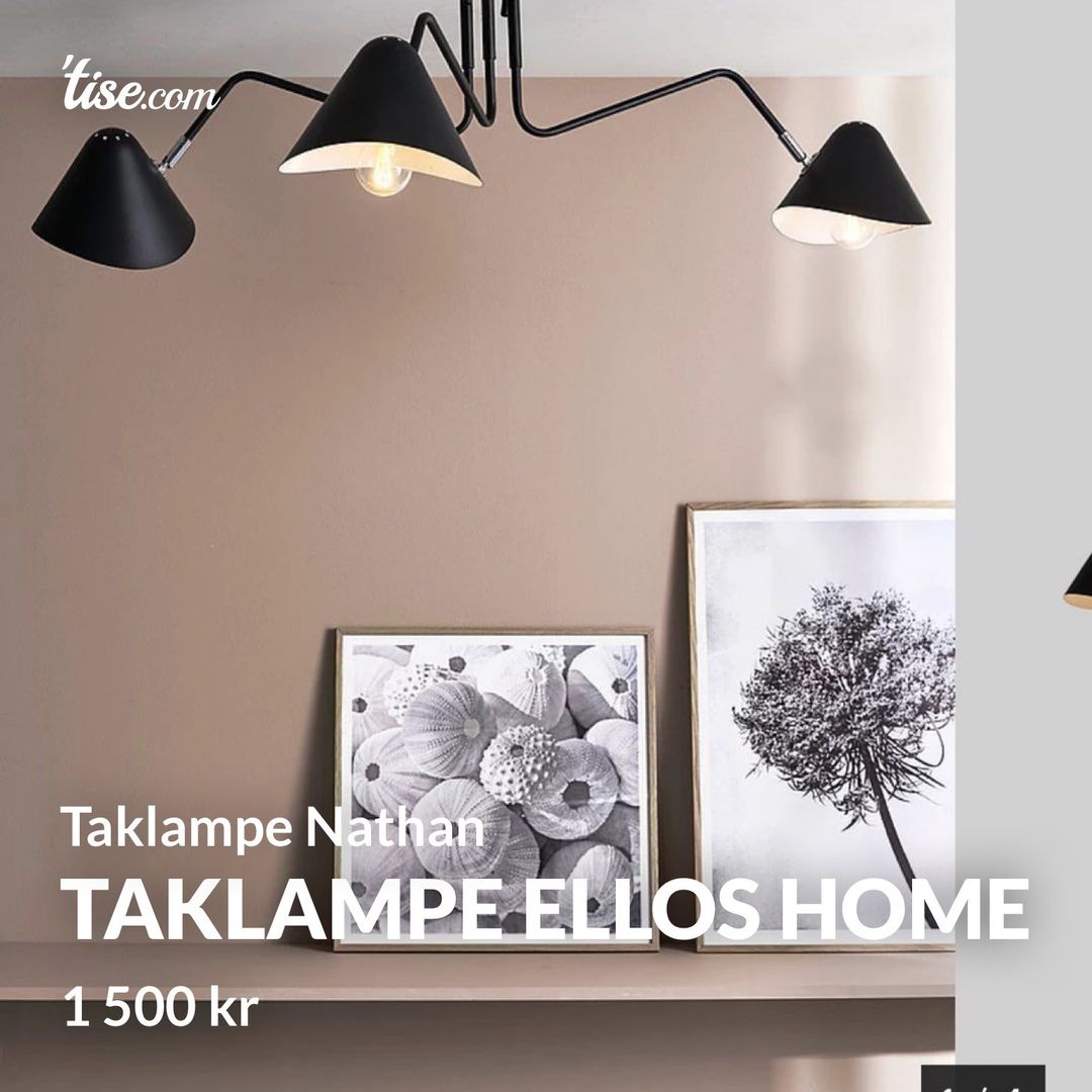 Taklampe Ellos Home