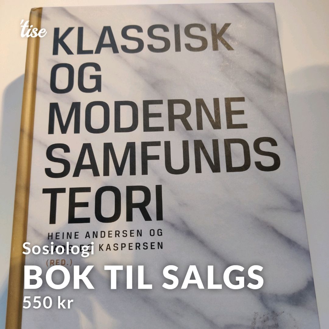 Bok til salgs