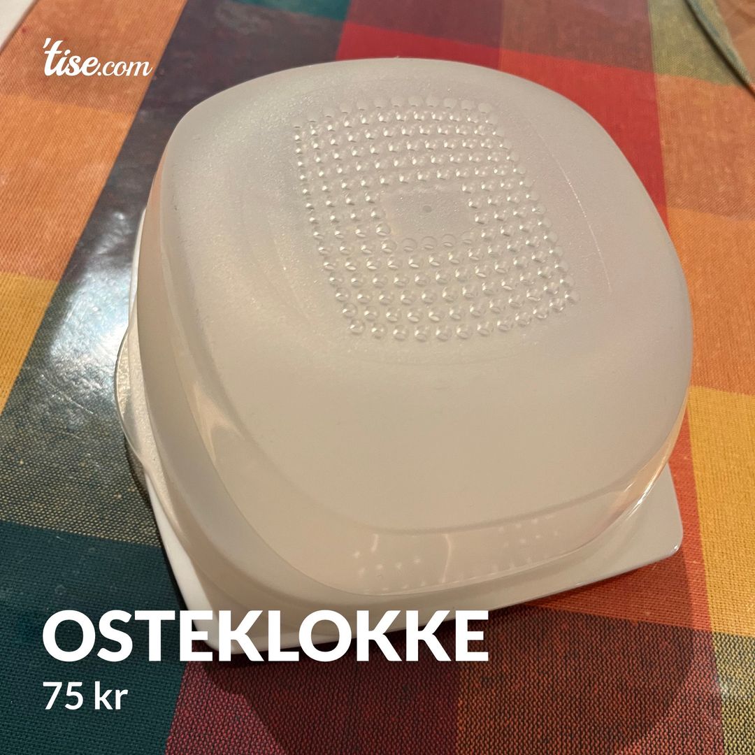 Osteklokke