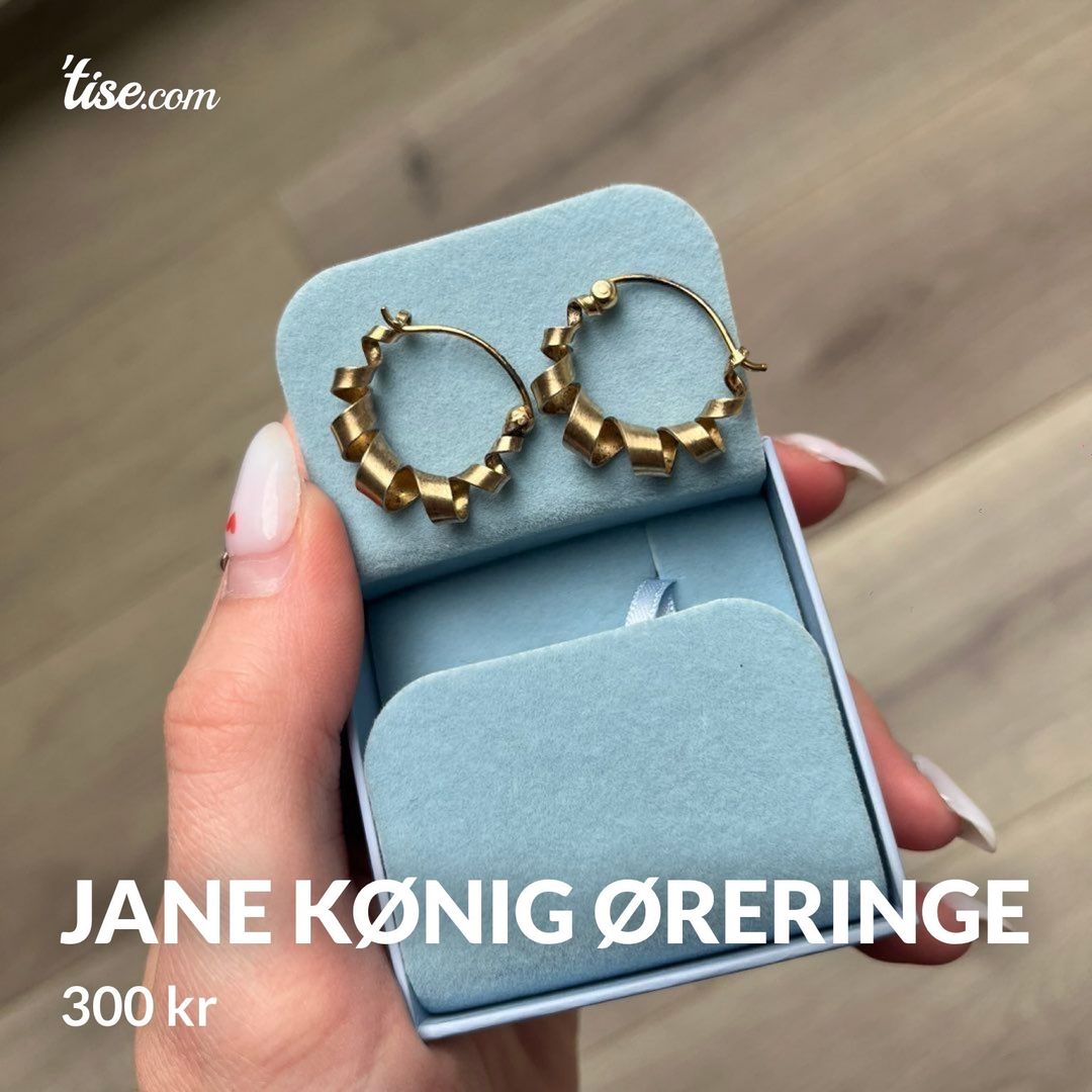 Jane Kønig øreringe