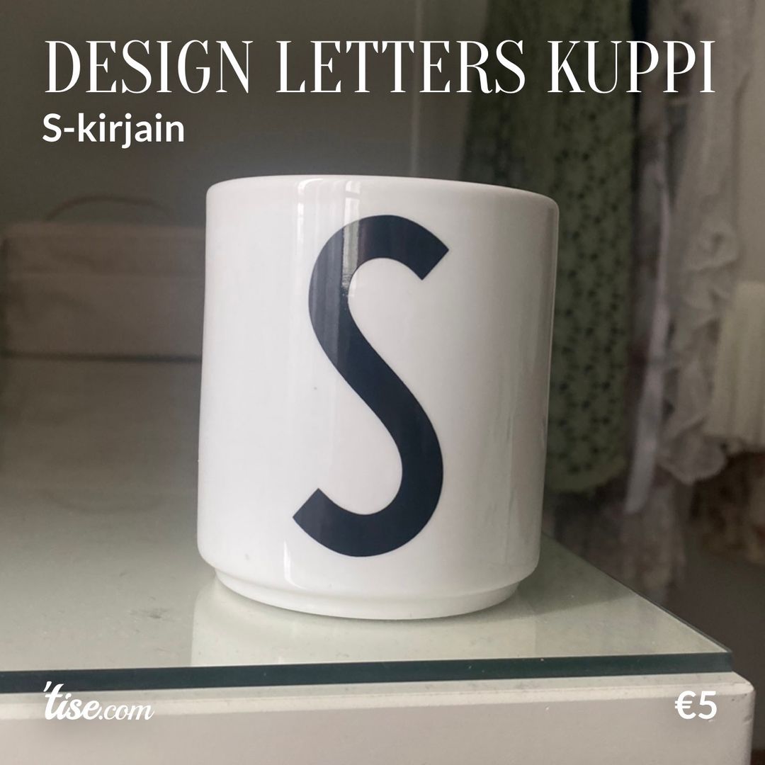 Design letters kuppi